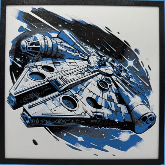 Chibi Millennium Falcon