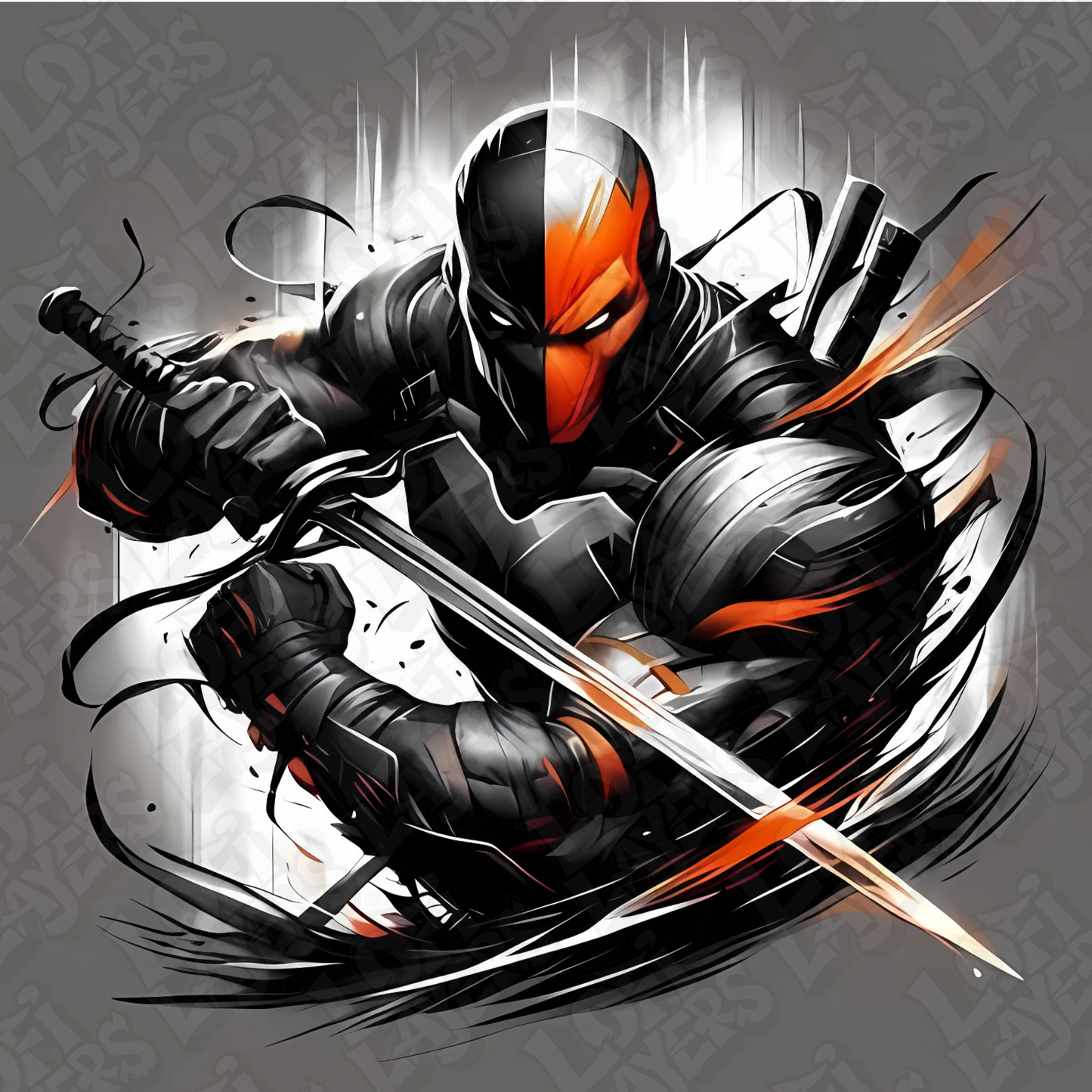Deathstroke Color Pop