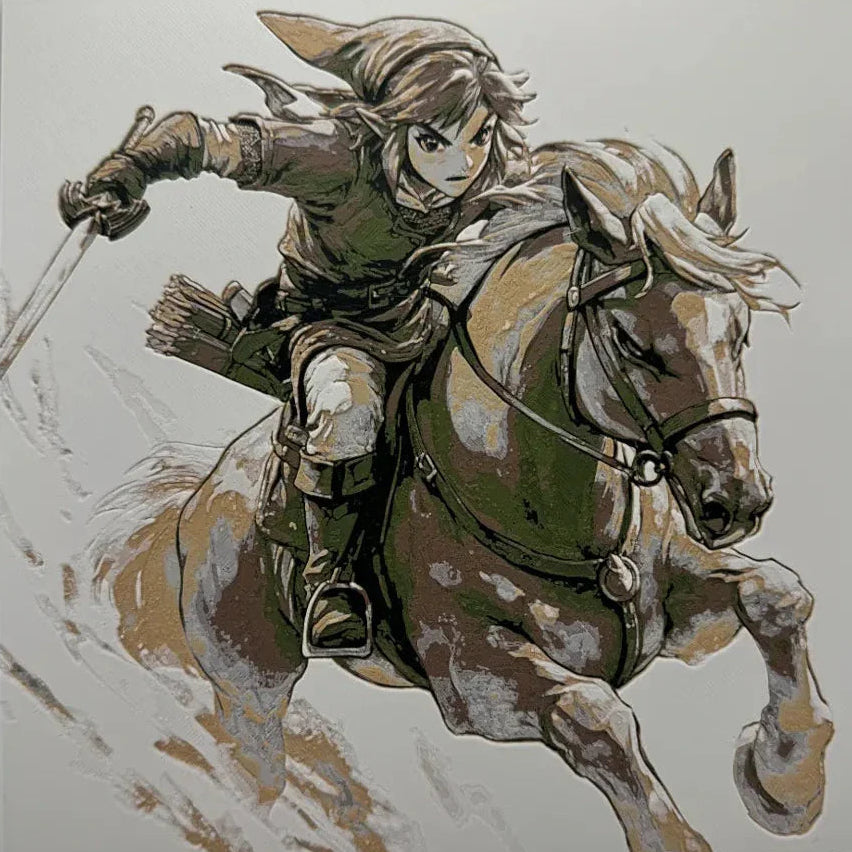 Link on Epona
