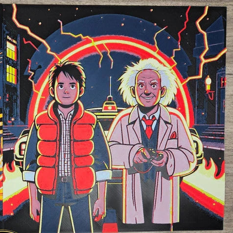 Doc and Marty Cartoon