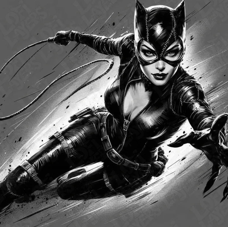 Catwoman Monochrome
