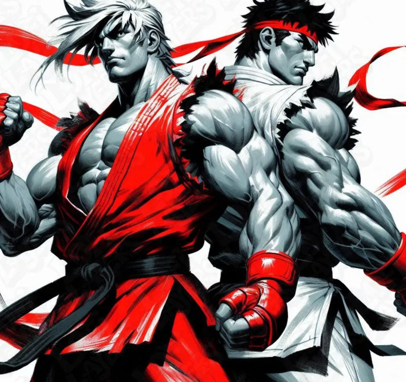 Ryu and Ken Color Pop