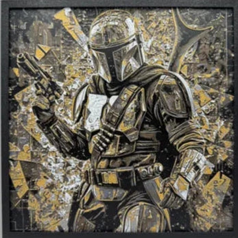 Mandalorian Shattered Gold