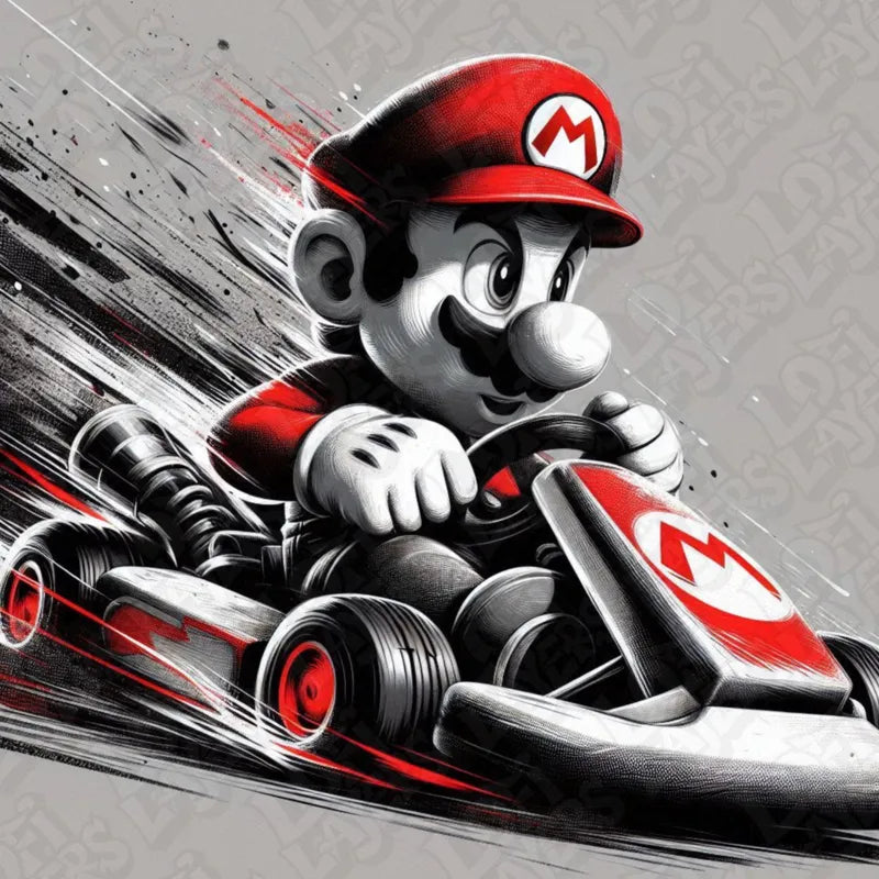 Mario (Go-Kart) Color Pop