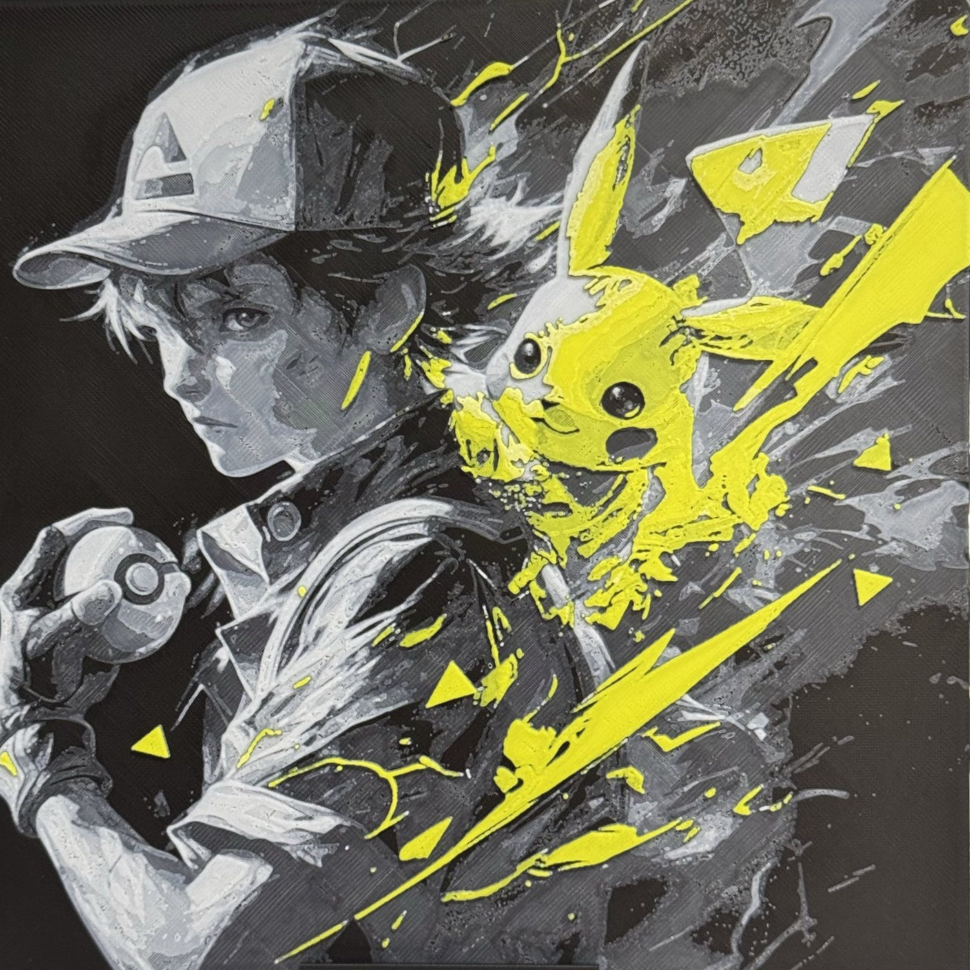 Ash and Pikachu Color Pop
