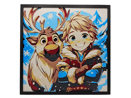 Chibi Kristoff and Sven