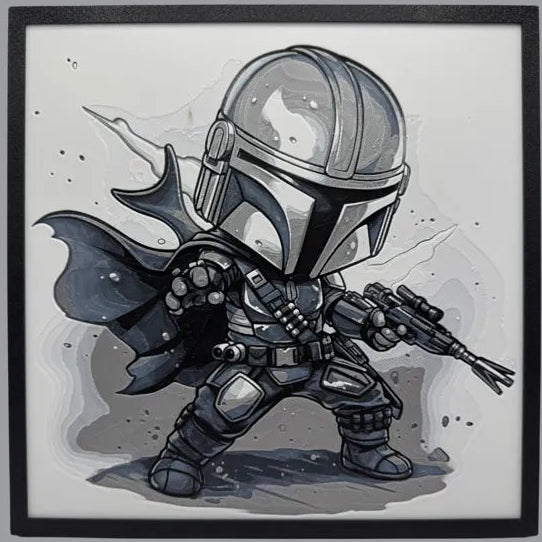 Chibi Mandalorian