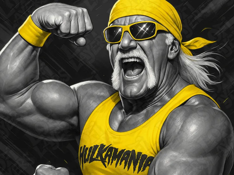 Hulk Hogan Color Pop