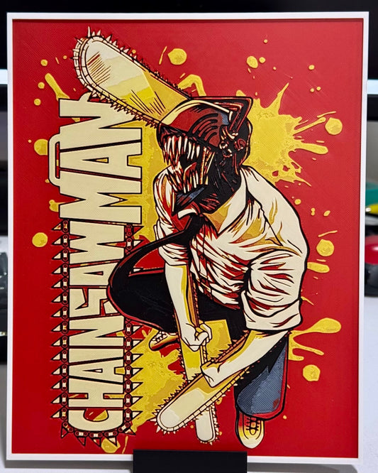 Chainsaw Devil Poster