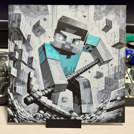 Steve (Minecraft) Color Pop