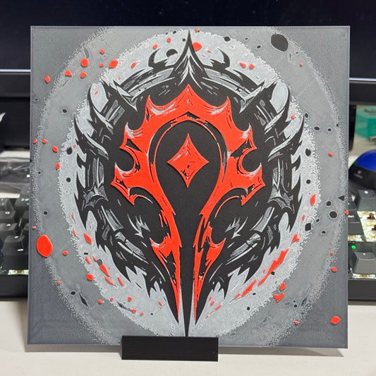 Horde (Warcraft) Emblem Color Pop
