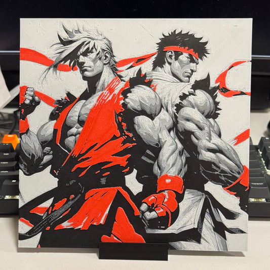 Ryu and Ken Color Pop