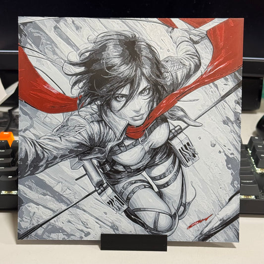 Mikasa Ackerman Color Pop