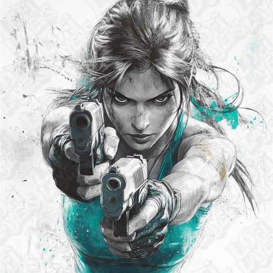 Lara Croft Color Pop