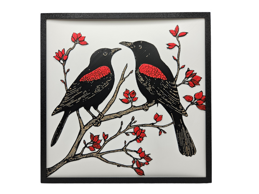 Red-Winged Blackbirds