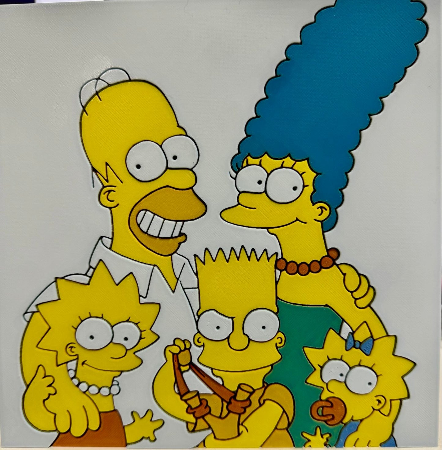 Simpsons Family Portrait