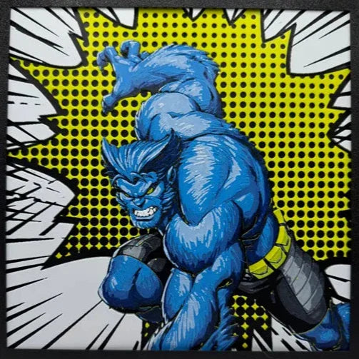 Beast Comic Page Burst