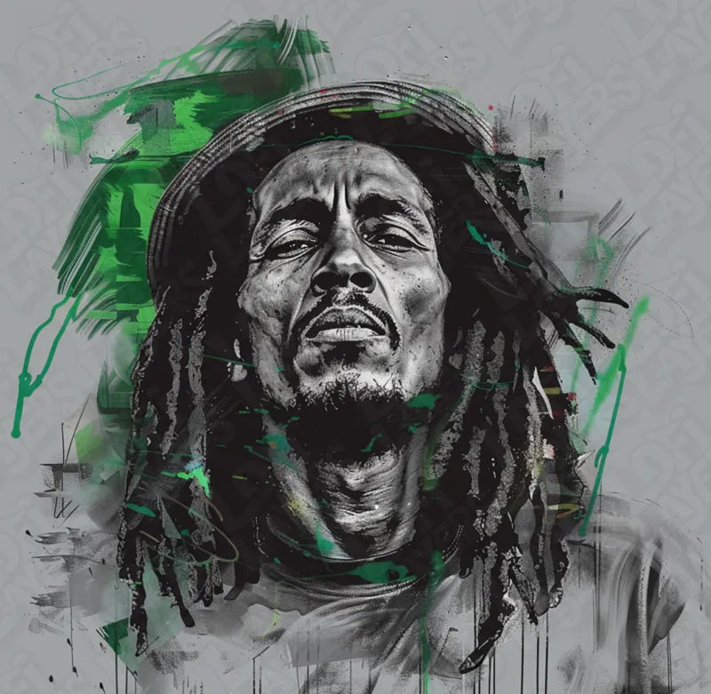 Bob Marley Color Pop