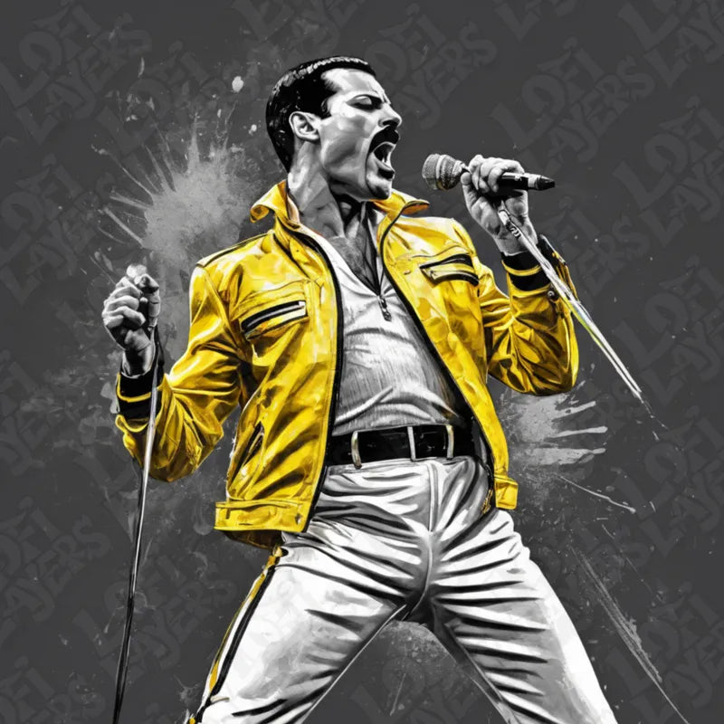 Freddie Mercury Color Pop