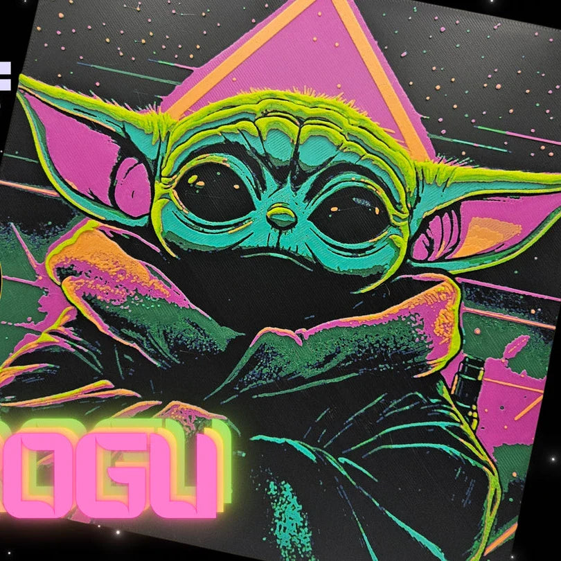 Grogu Neon