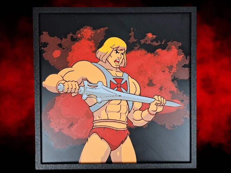 He-Man Cartoon Style
