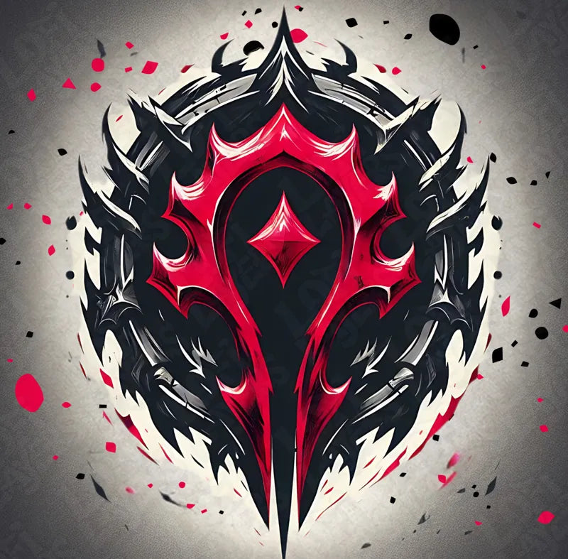 Horde (Warcraft) Emblem Color Pop