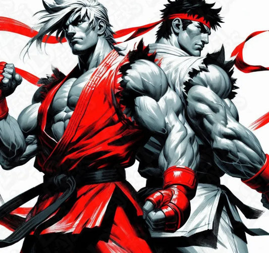 Ryu and Ken Color Pop