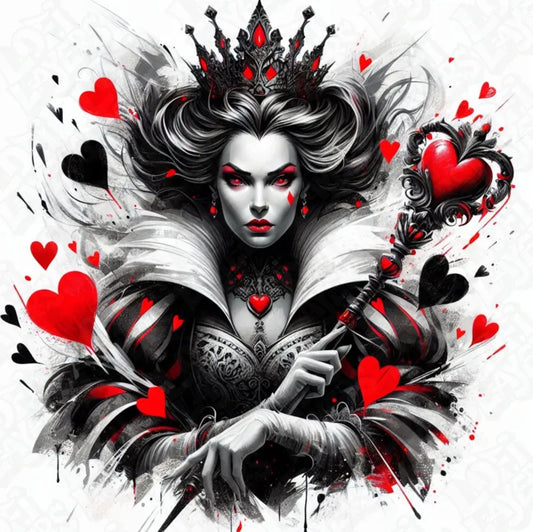 Queen of Hearts Color Pop
