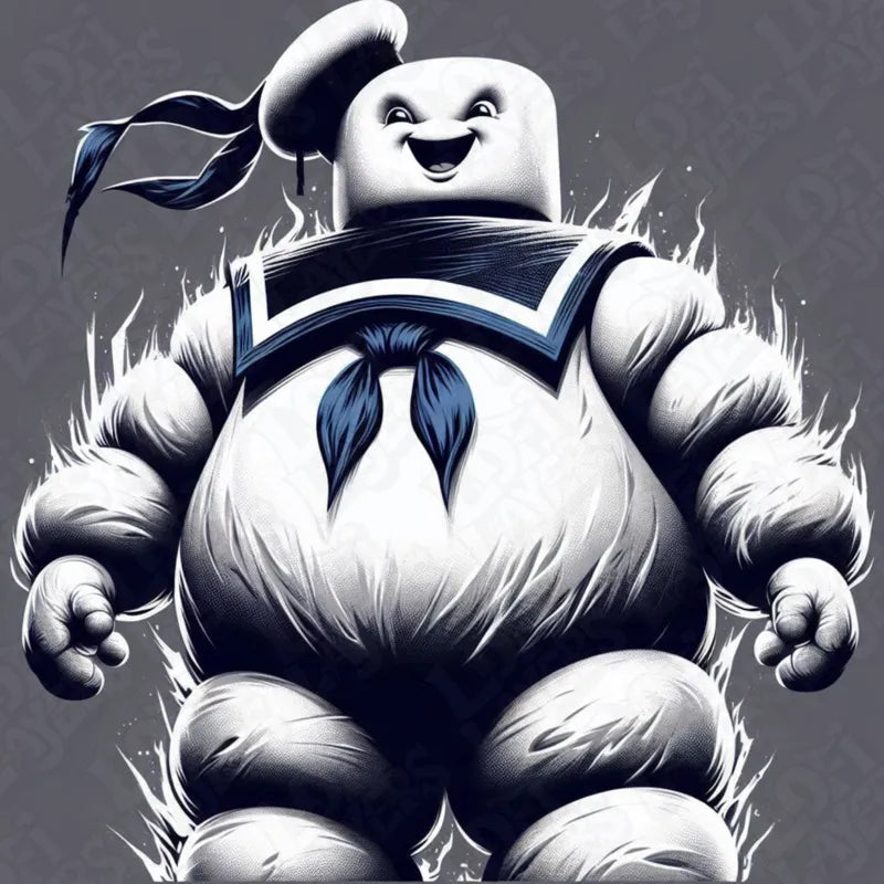 Stay Puft Marshmallow Man Color Pop
