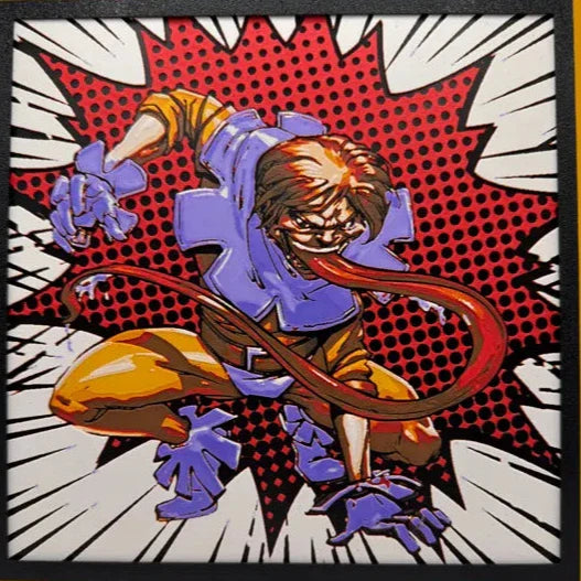 Toad Comic Page Burst